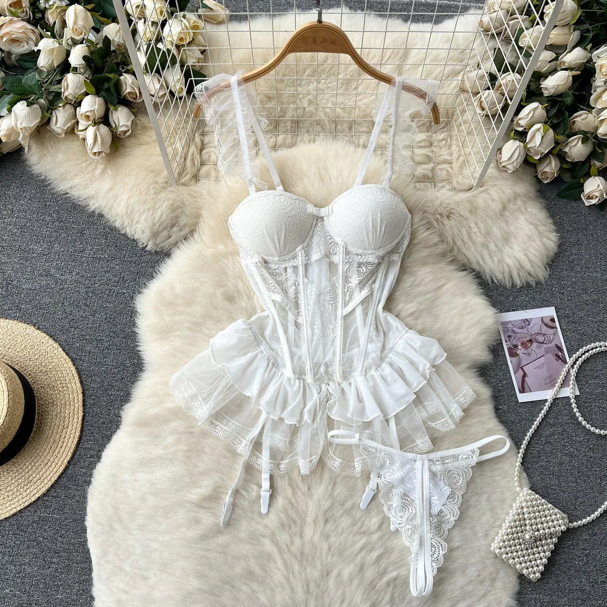 Dakota Mesh Lace Intimate Lingerie