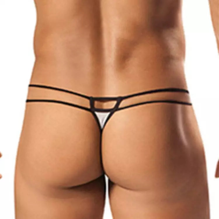 Briefs Lingerie Underpant Bikini Men Pouch Low Rise Sexy Thongs T Back Underwear