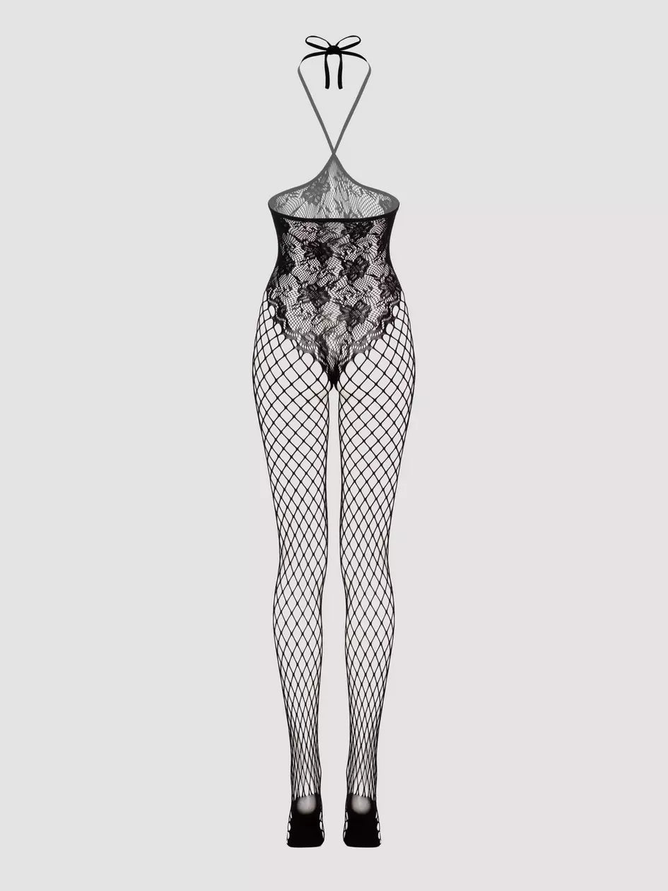Lovehoney Plus Size Treasure Chest Fishnet Crotchless Bodystocking