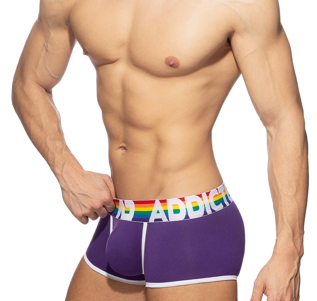 Pack of 6 Boxers RAINBOW TRUNK AD1143P, multicolor