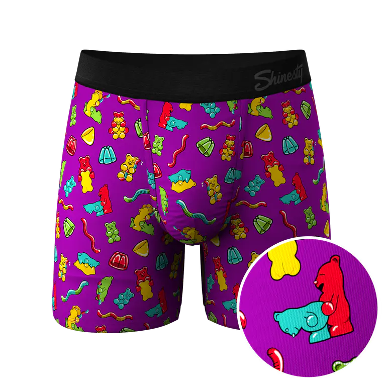 The Naughty Bears Gummy Bear Ball Hammock  Pouch Underwear