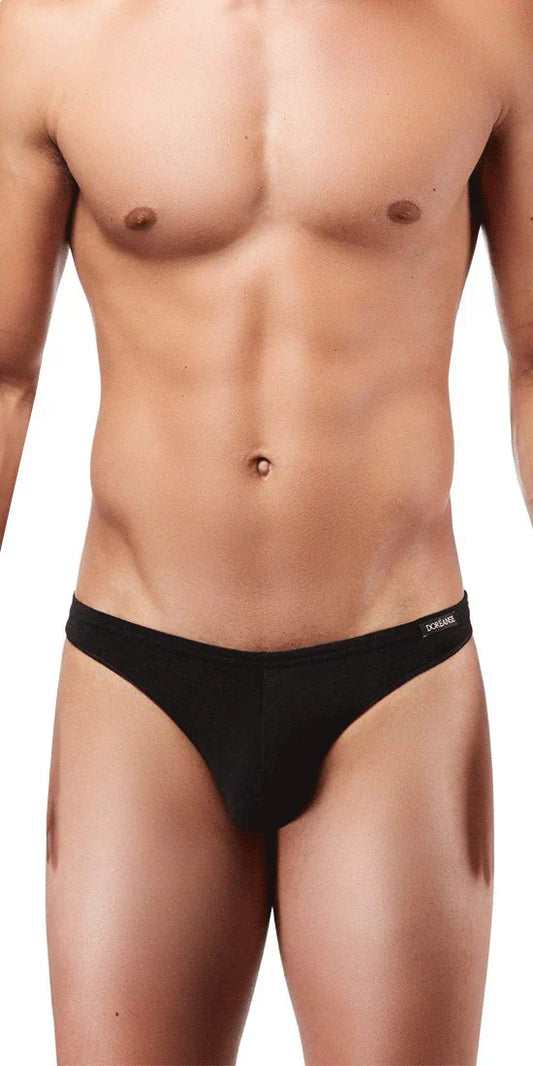 Doreanse Euro Thong In Black