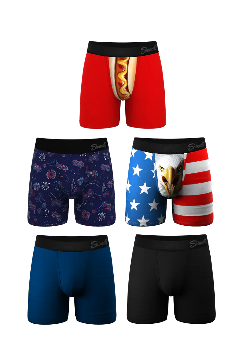 The Summer 2024 Pack Ball Hammock Boxer Brief 5 Pack