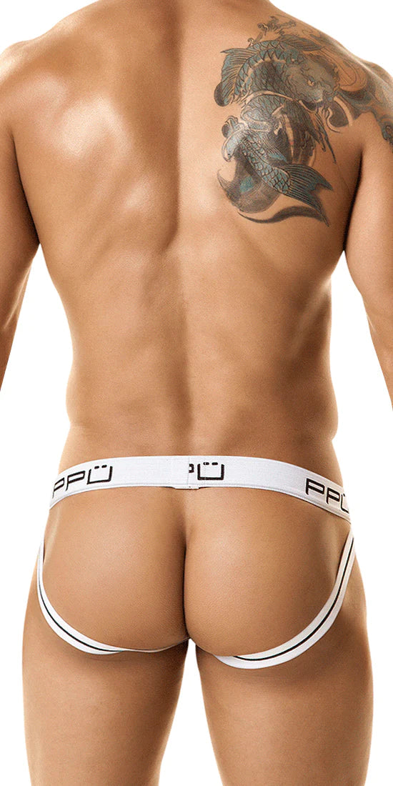 Jockstrap White-black