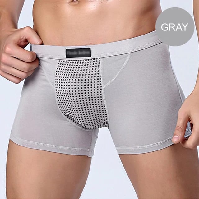 Men's 1pack Underwear Basic Panties Boxers Underwear Briefs Nylon Antibacterial Leak Proof Letter Low Waist