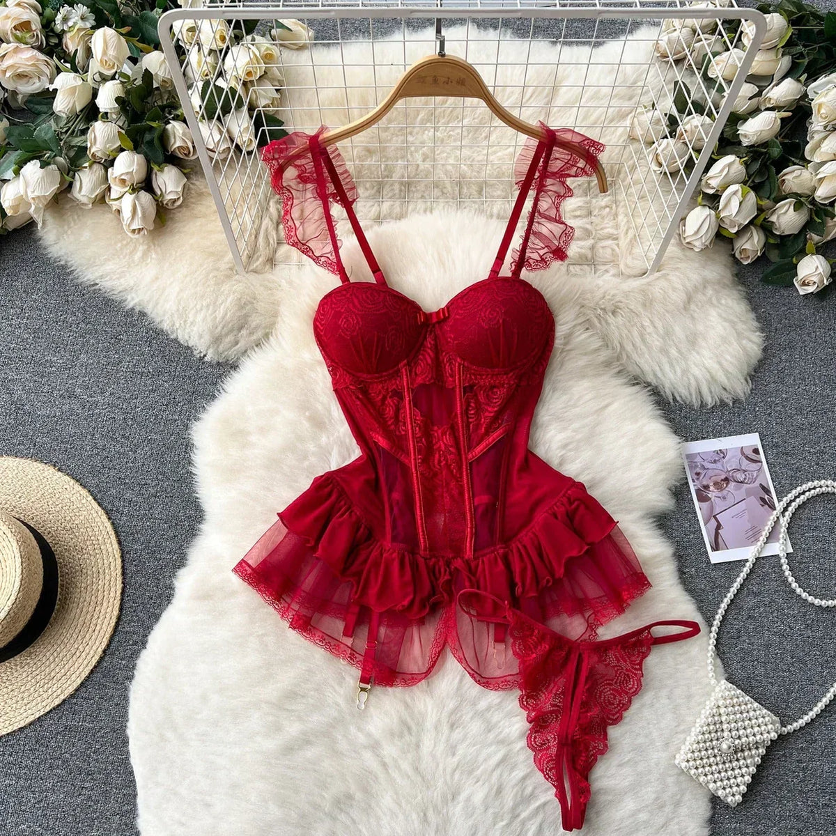 Dakota Mesh Lace Intimate Lingerie