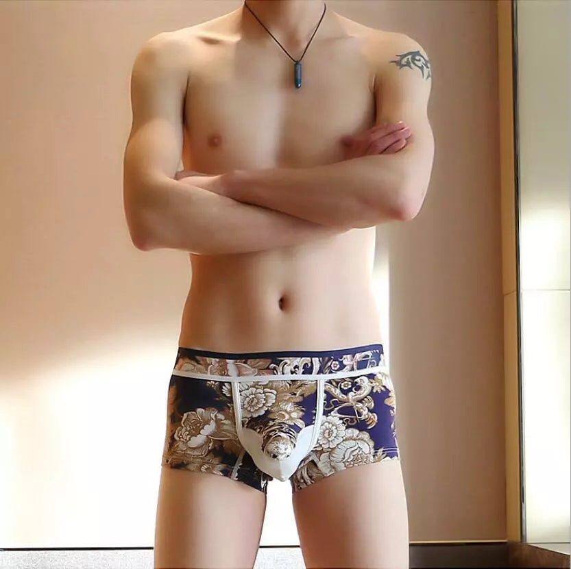 Elephant Poych U Convex Boxer Briefs Sexy Cotton Comfortable Underwear