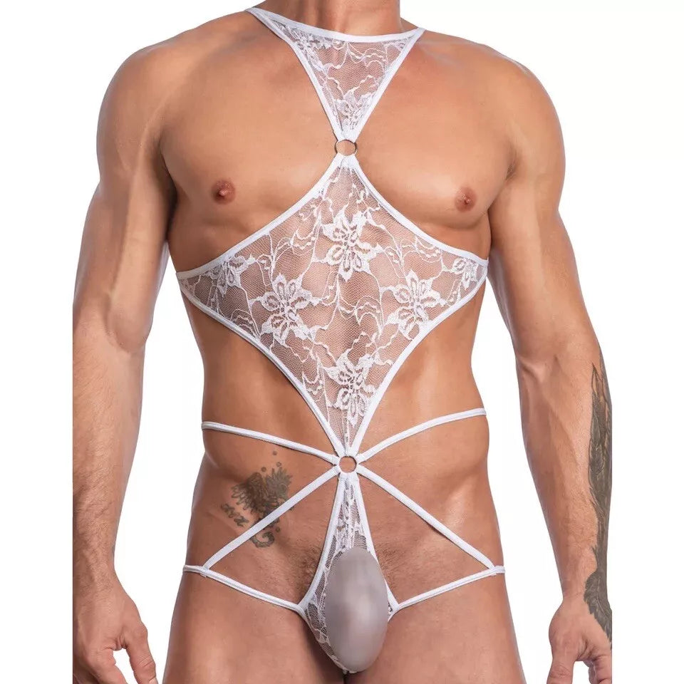 Secret male See Through Bodysuit Size