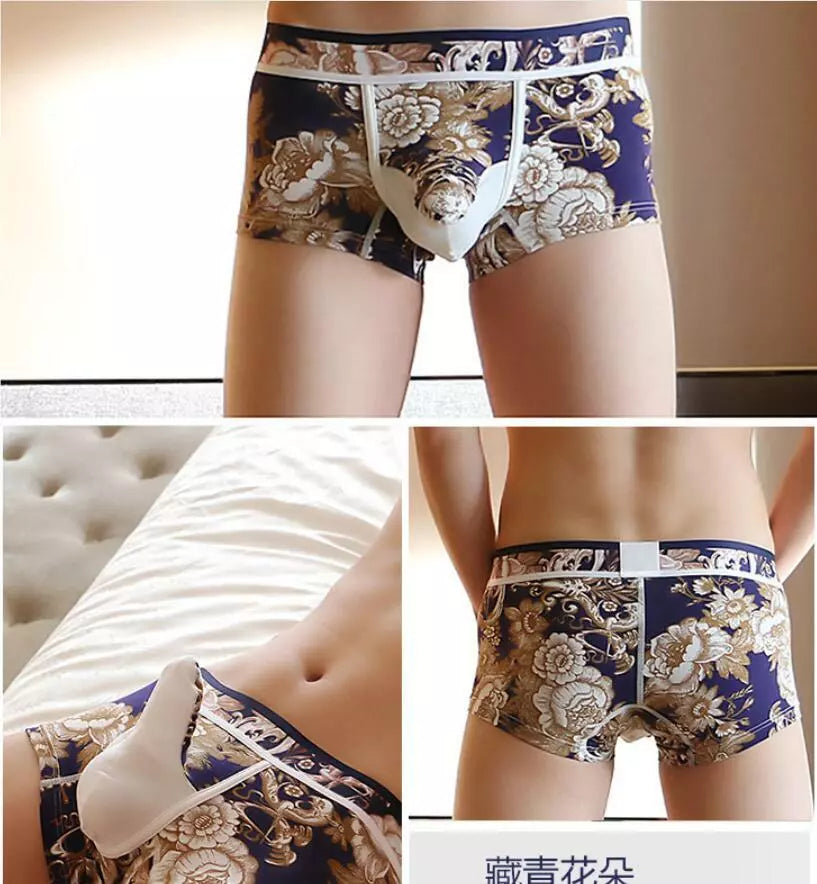 Elephant Poych U Convex Boxer Briefs Sexy Cotton Comfortable Underwear