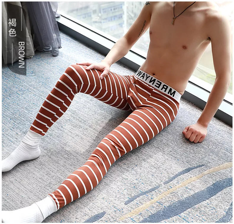 Men's Thermal Underwear Pants Winter Warm Long Johns Leggings Base Layer Bottoms