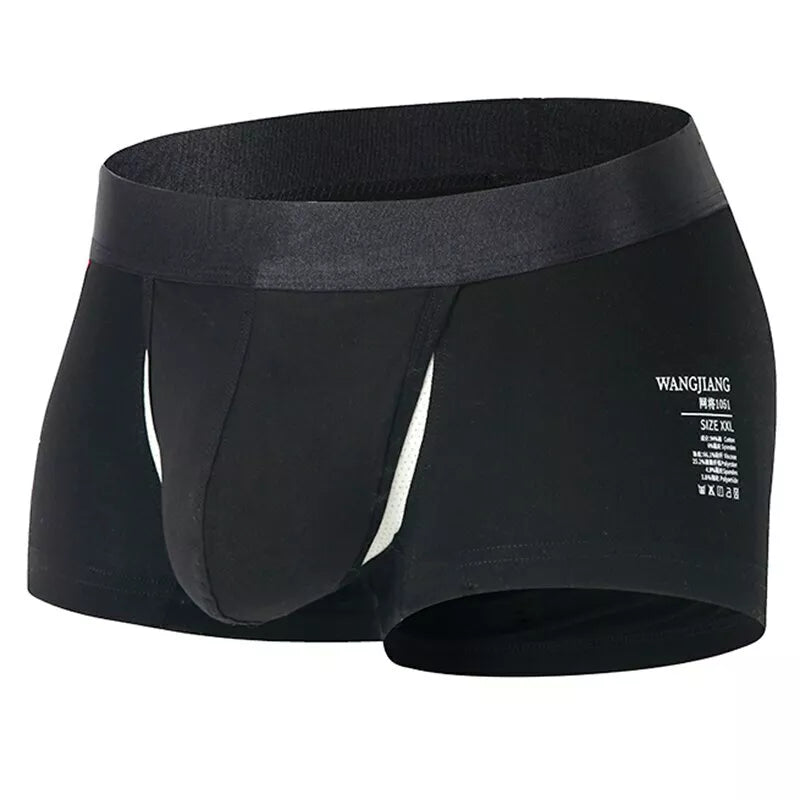 Men's Boxer Briefs Separate Inner Pouch