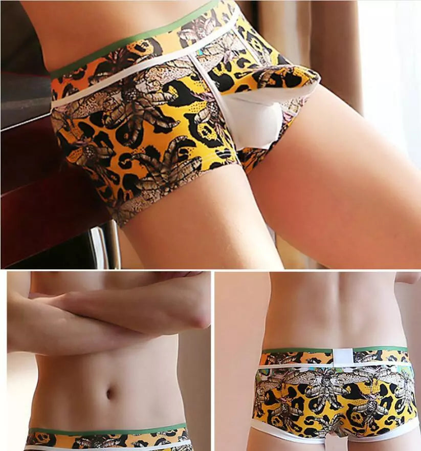 Elephant Poych U Convex Boxer Briefs Sexy Cotton Comfortable Underwear