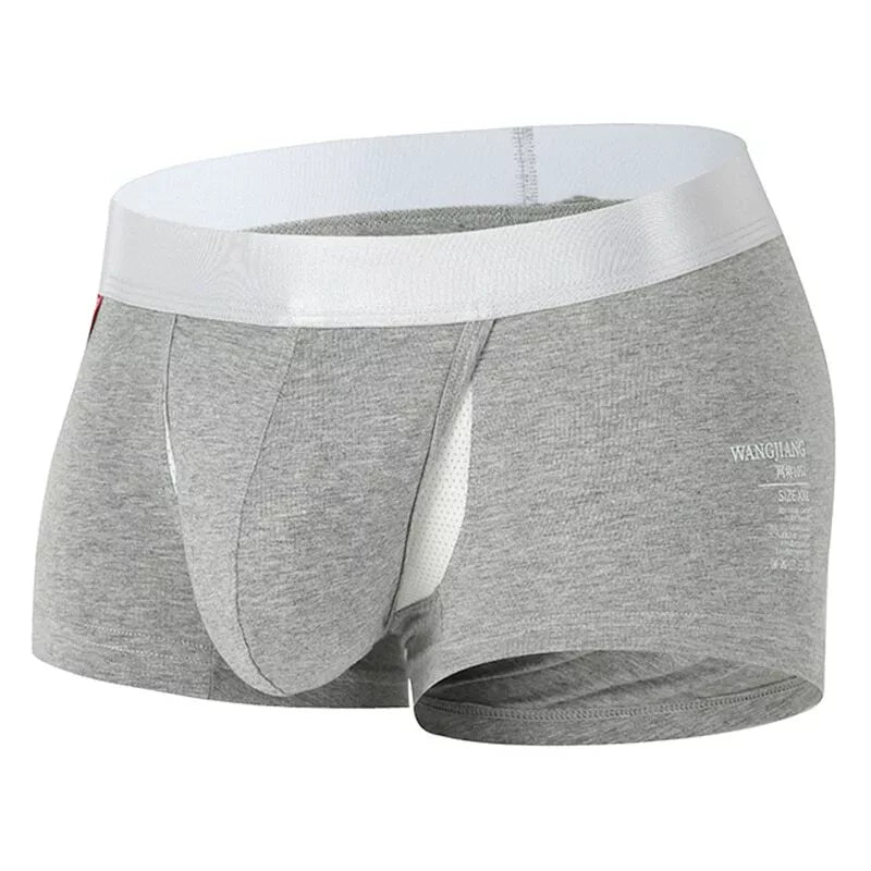 Men's Boxer Briefs Separate Inner Pouch
