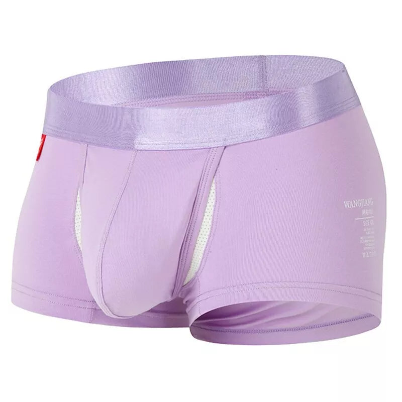 Men's Boxer Briefs Separate Inner Pouch