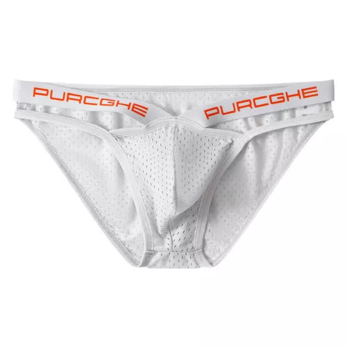 Ice Silk Underwear Man Slip Pack Mesh Hollow Out Jockstrap